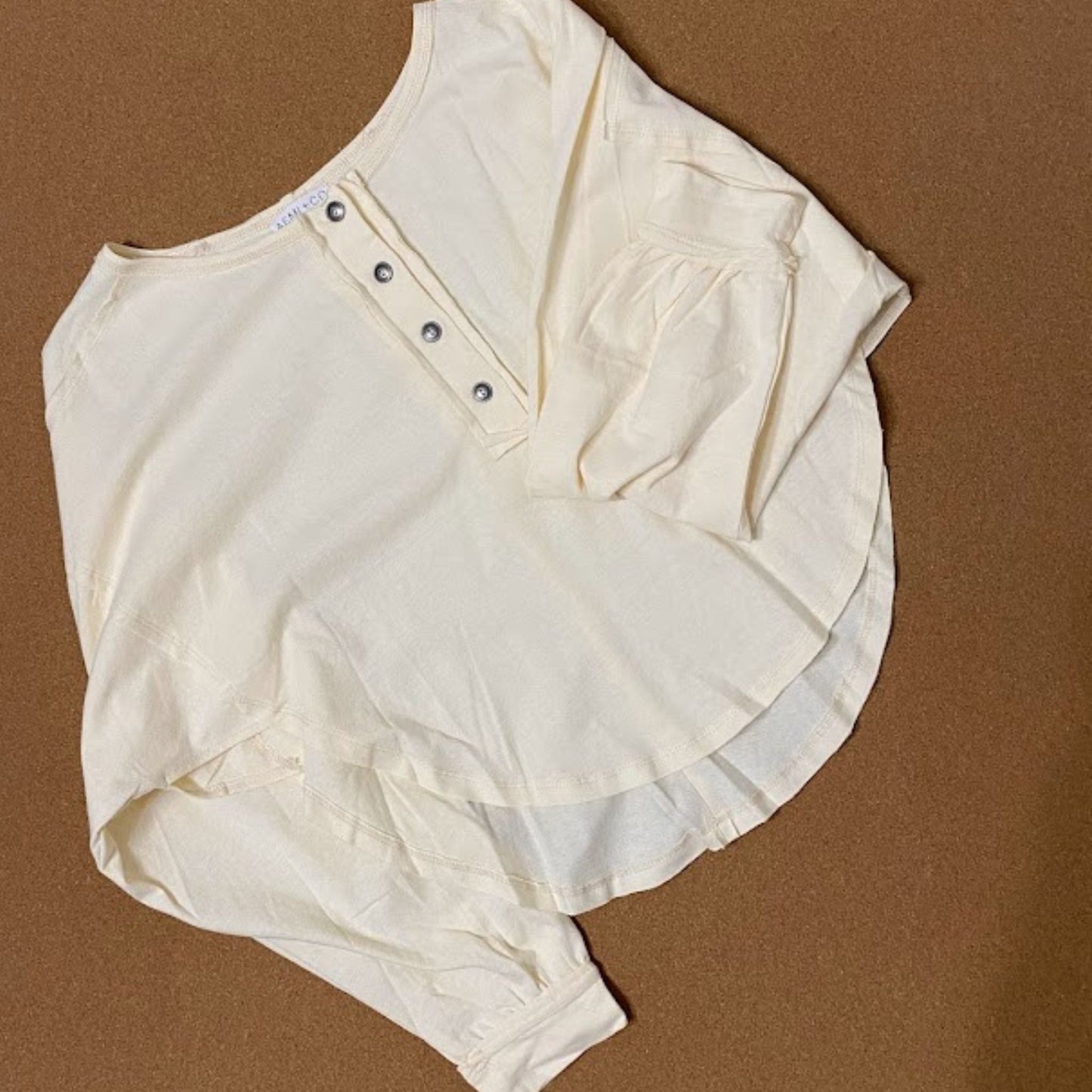 Shirts & Tops - The Autumn Top (Available In Natural & Steel Blue)