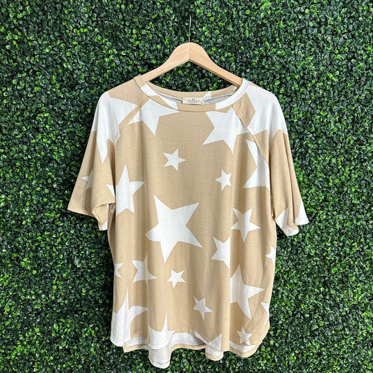 Tees - Neutral Star Tee