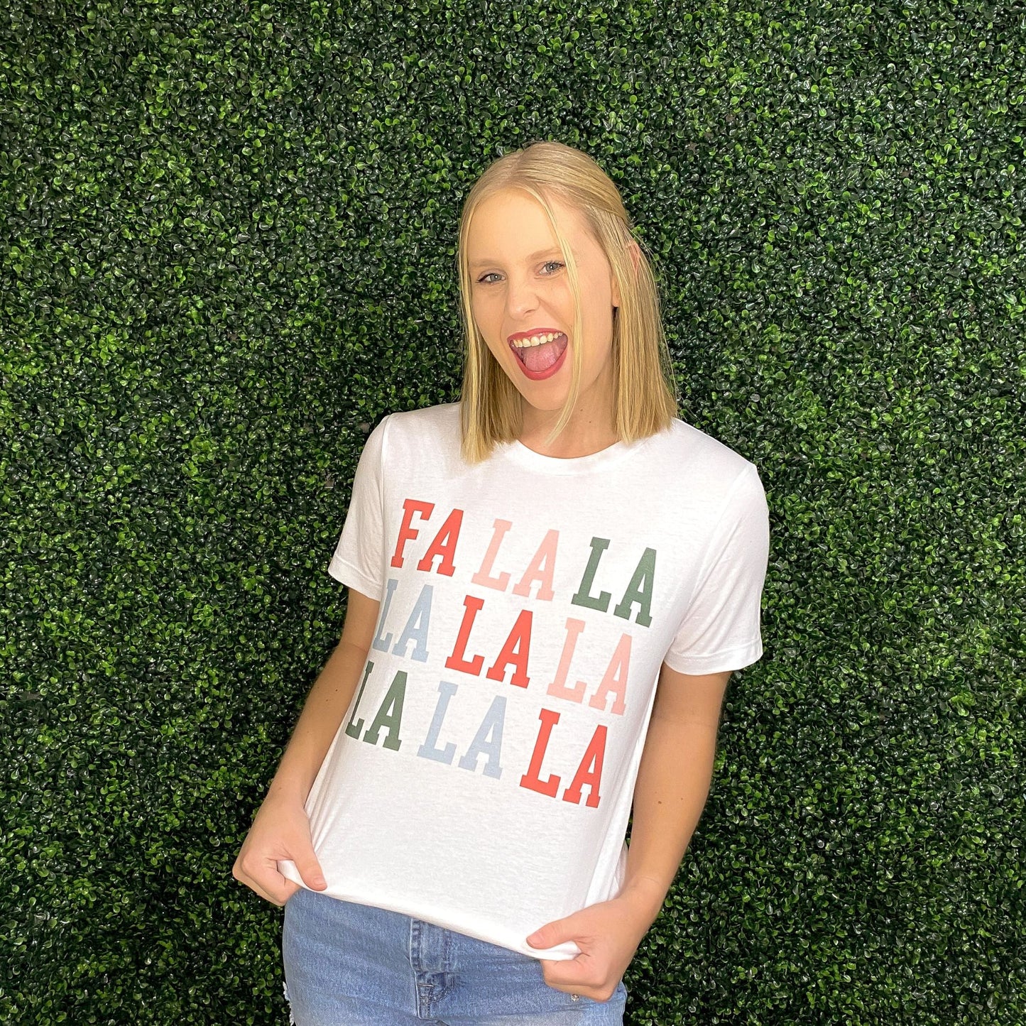 Tees - Fa La La Graphic Tee